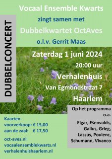 Affiche Dubbelconcert 24